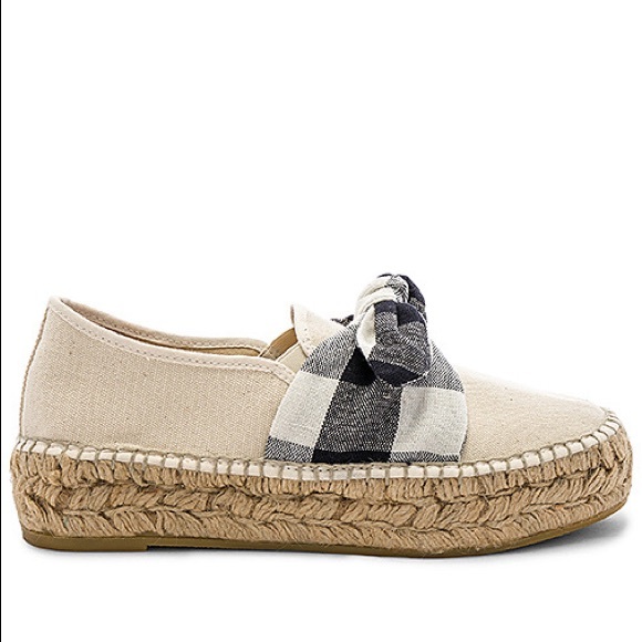 Loeffler Randall Rowan Plaid Platform Espadrilles - Picture 3 of 10